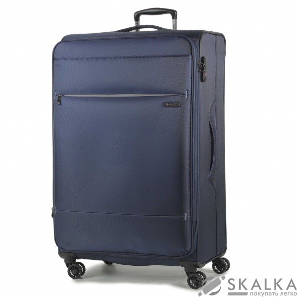 На фото Чемодан на колесах Rock Deluxe-Lite (L) Navy (924787)