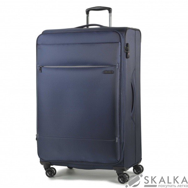 На фото Чемодан на колесах Rock Deluxe-Lite (M) Navy (924786)