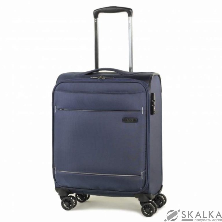 На фото Чемодан на колесах Rock Deluxe-Lite (S) Navy (924785)