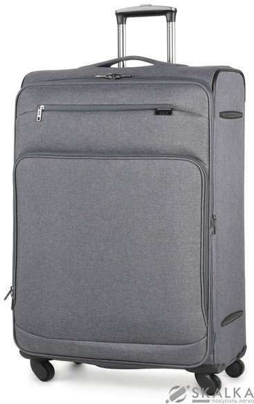 На фото Чемодан на колесах Rock Madison (L) Grey (923331)