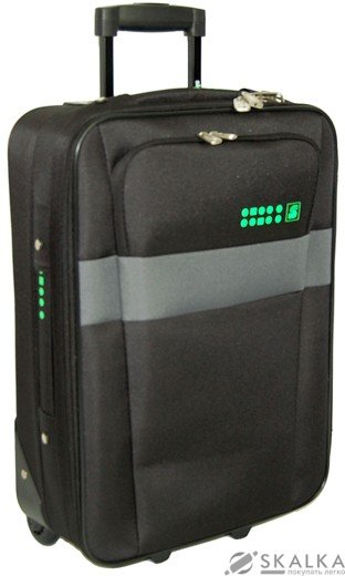 На фото Чемодан на колесах Skyflite Domino Black (S) (923952)