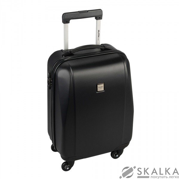 На фото Чемодан на колесах Skyflite Elan Black (S) (923912)