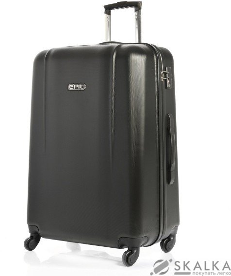 На фото Чемодан Epic POP 4X IV (L) Black (924519)
