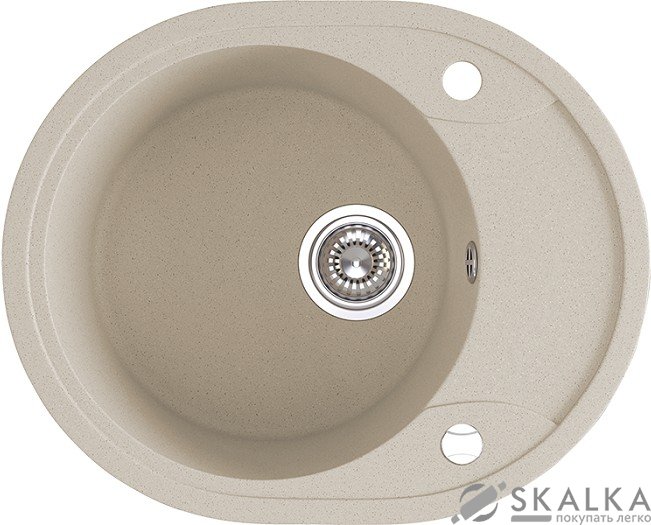 На фото Кухонная мойка Laveo Dafne бежевая (SGD_483T)