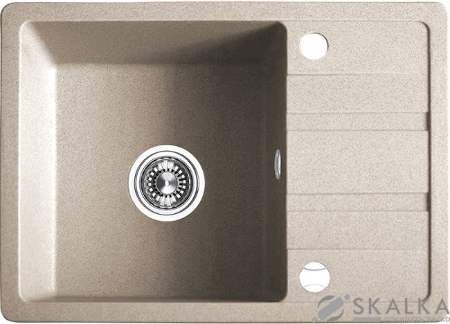 Кухонная мойка Laveo Stella бежевая (SJS_413T) На фото Кухонная мойка Laveo Stella бежевая (SJS_413T)