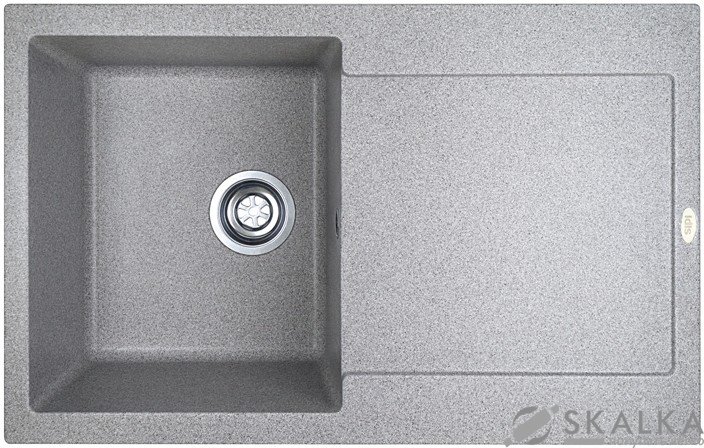 На фото Кухонная мойка Idis Carex Fashion gray 310