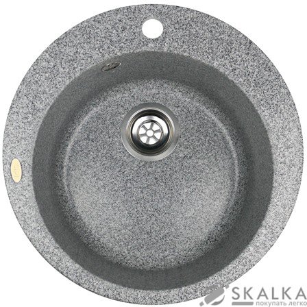 На фото Кухонная мойка Idis Fusion Mont Blanc 465