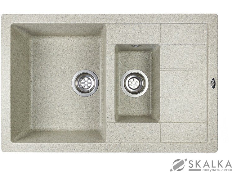 Мойка для кухни Idis Iris Pebble 070 На фото Мойка для кухни Idis Iris Pebble 070