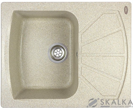 На фото Кухонная мойка Idis Premium Pebble 070