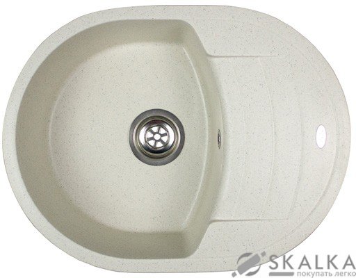 На фото Кухонная мойка Idis Cappa Snow 130