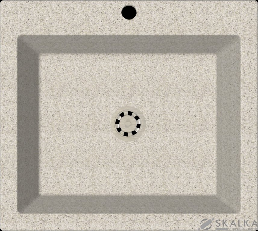 На фото Кухонная мойка Idis Comfort plus Pebble 070