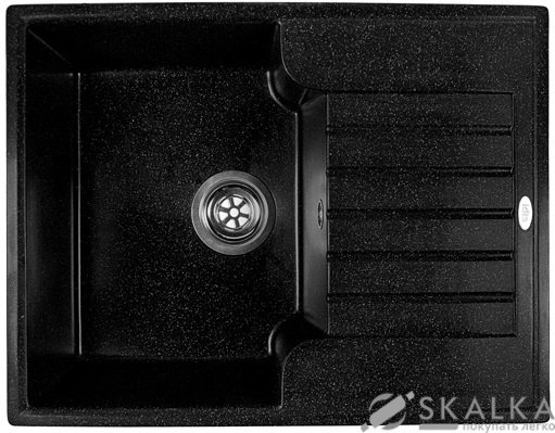 На фото Кухонная мойка Idis Romania Obsidian 508