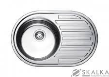 Кухонная мойка Haiba 77x50 Decor декорированная (HB0655) На фото Кухонная мойка Haiba 77x50 Decor декорированная (HB0655)