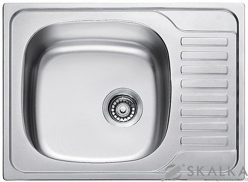 Кухонная мойка Haiba 65x50 Satin матовая (HB0555) На фото Кухонная мойка Haiba 65x50 Satin матовая (HB0555)