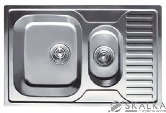 На фото Мойка для кухни Haiba 78x50 ARMONIA Decor декорированная (HB0651)