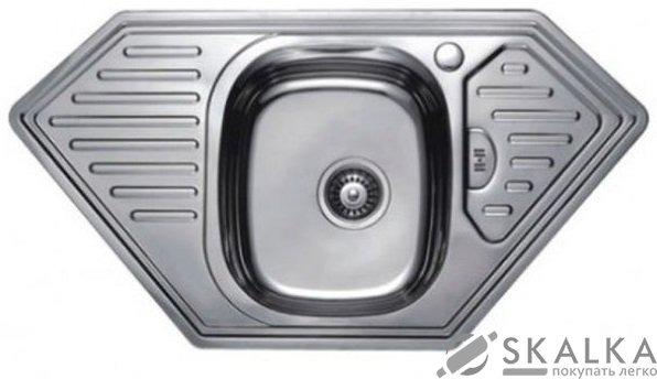 На фото Кухонная мойка Haiba 95x50 Satin матовая (HB0656)