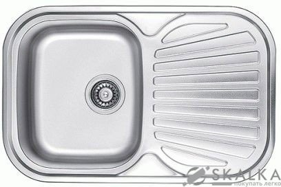 На фото Кухонная мойка Haiba 74x48 Polish глянцевая (HB0560)
