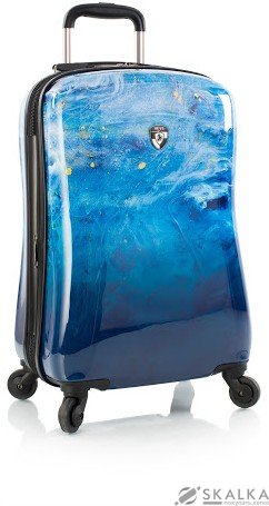 На фото Чемодан Heys Blue Agate (S) Blue Stone (924322)