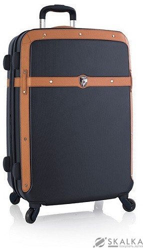 На фото Чемодан Heys Heritage (M) Midnight Blue (923600)
