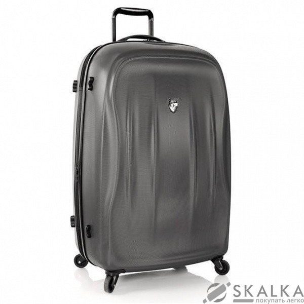 На фото Чемодан Heys SuperLite (L) Pewter (925192)