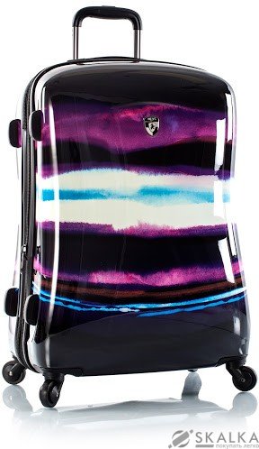 На фото Чемодан Heys Viola (M) Stripes (925215)
