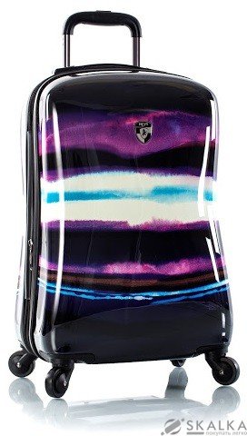 На фото Чемодан Heys Viola (S) Stripes (925214)