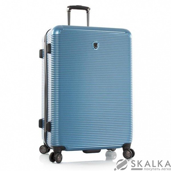На фото Чемодан Heys Voyager (L) Blue (925224)