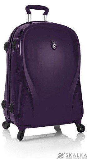 На фото Чемодан Heys xcase 2G (M) Ultra Violet (923088)