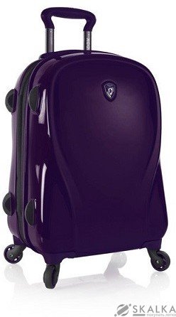На фото Чемодан Heys xcase 2G (S) Ultra Violet (923087)