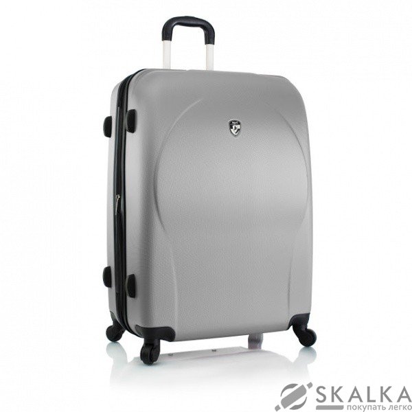 На фото Чемодан Heys xcase Spinner (L) Silver (924284)