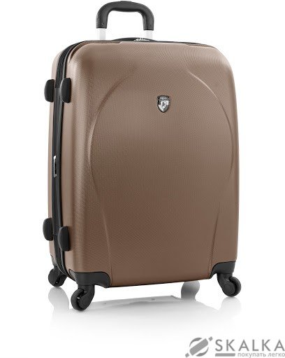 На фото Чемодан Heys xcase Spinner (M) Taupe (924291)