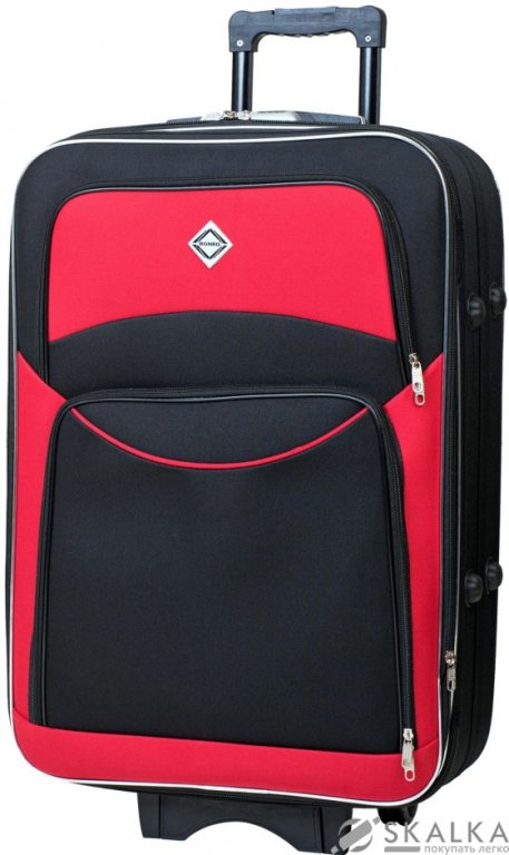 Чемодан Bonro Style (небольшой) черно-красный (10011903) На фото Чемодан Bonro Style (небольшой) черно-красный (10011903)
