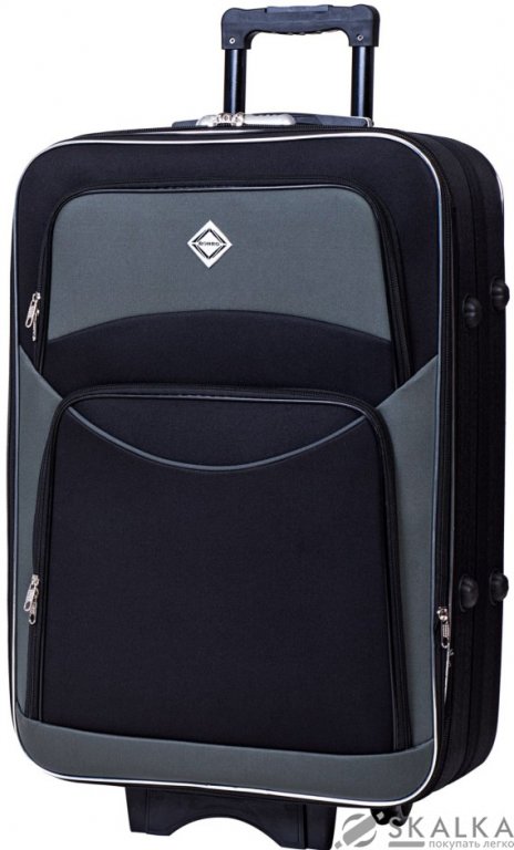 Чемодан Bonro Style (небольшой) черно-серый (10011905) На фото Чемодан Bonro Style (небольшой) черно-серый (10011905)