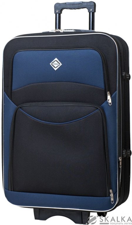 Чемодан Bonro Style (небольшой) черно-т. синий (10011907) На фото Чемодан Bonro Style (небольшой) черно-т. синий (10011907)
