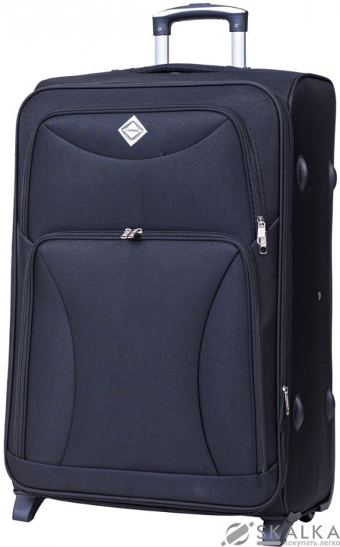 Чемодан Bonro Tourist (небольшой) черный (10032000) На фото Чемодан Bonro Tourist (небольшой) черный (10032000)