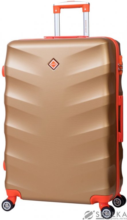 Чемодан Bonro Next (небольшой) золотой (10042003) На фото Чемодан Bonro Next (небольшой) золотой (10042003)