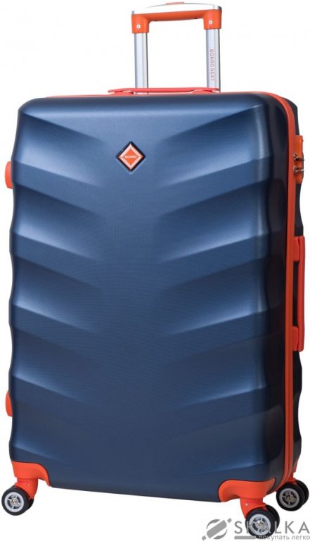 Чемодан Bonro Next (небольшой) темно-синий (10042004) На фото Чемодан Bonro Next (небольшой) темно-синий (10042004)