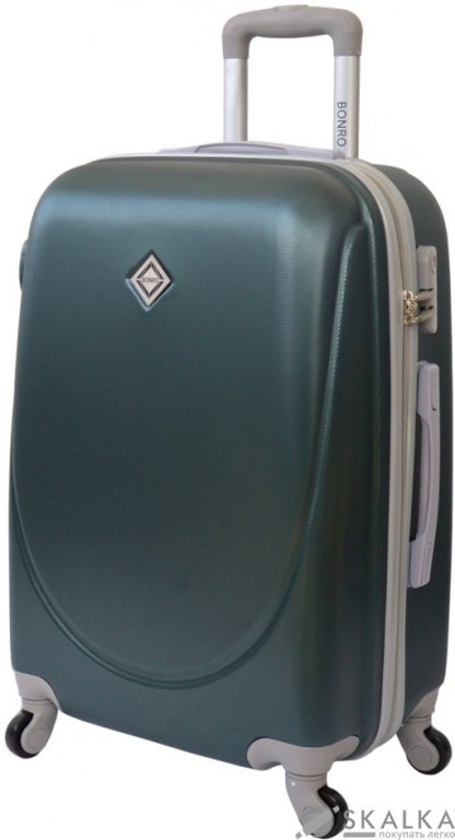 Чемодан ручная кладь Bonro Smile (мини) смарагдовый (10051817) На фото Чемодан ручная кладь Bonro Smile (мини) смарагдовый (10051817)
