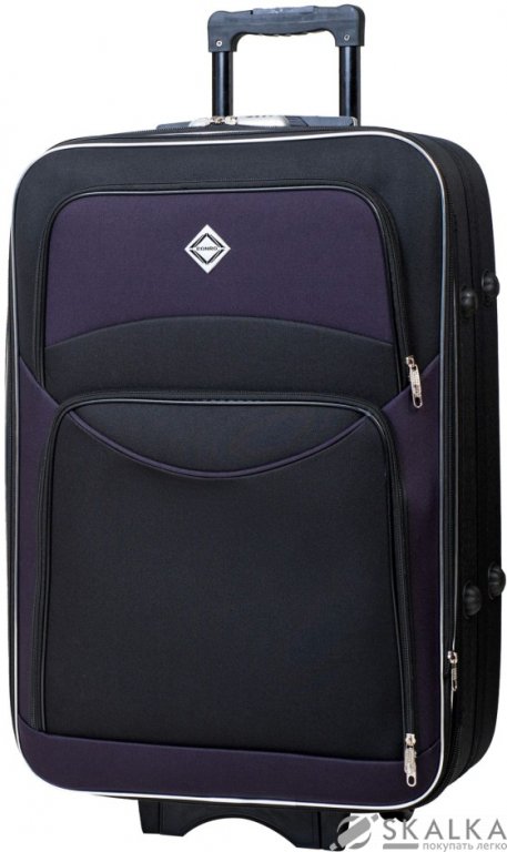 Чемодан Bonro Style (небольшой) черно-т. фиолетовый (10011911) На фото Чемодан Bonro Style (небольшой) черно-т. фиолетовый (10011911)
