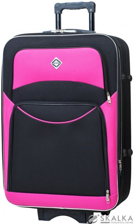 Чемодан Bonro Style (небольшой) черно-розовый (10011912) На фото Чемодан Bonro Style (небольшой) черно-розовый (10011912)