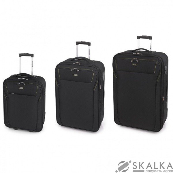 Комплект чемоданов Gabol Loira Black (S/M/L) 3шт 116501-001 (924989) На фото Комплект чемоданов Gabol Loira Black (S/M/L) 3шт 116501-001 (924989)