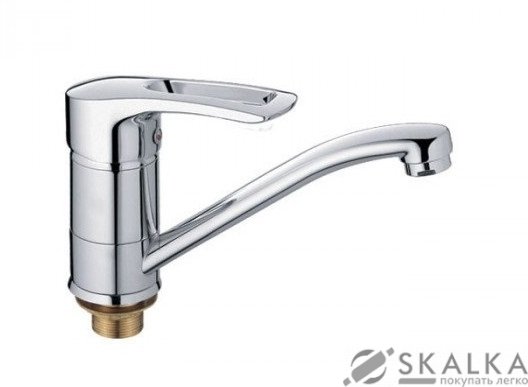 Кухонный смеситель Haiba Hansberg 555-15 СМ на гайке (HB0215) На фото Кухонный смеситель Haiba Hansberg 555-15 СМ на гайке (HB0215)