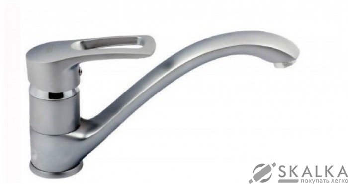 Кухонный смеситель Haiba Hansberg 012 сатин (HB0205) На фото Кухонный смеситель Haiba Hansberg 012 сатин (HB0205)