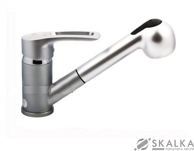 Кухонный смеситель Haiba Hansberg 014 сатин (HB0207) На фото Кухонный смеситель Haiba Hansberg 014 сатин (HB0207)