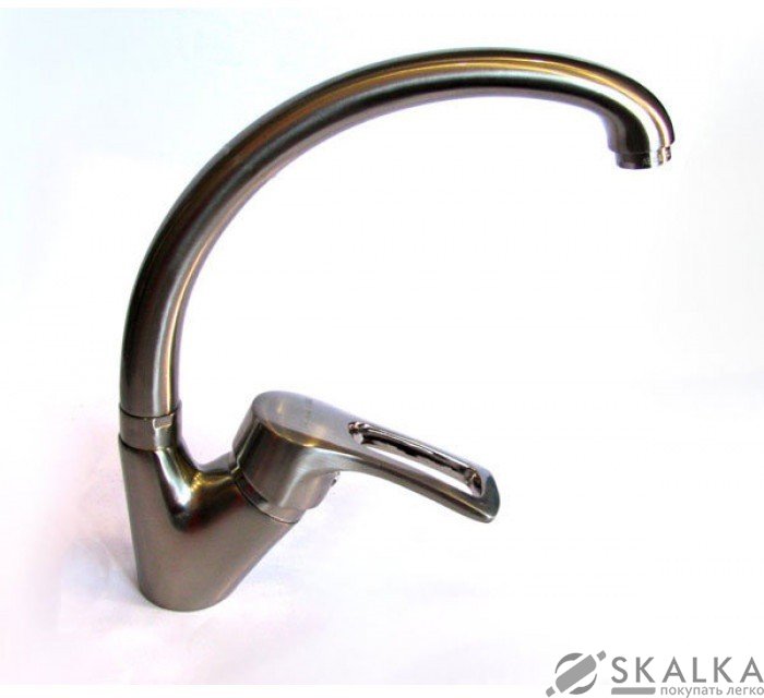 Кухонный смеситель Haiba Hansberg 011 из нержавейки (HB0203) На фото Кухонный смеситель Haiba Hansberg 011 из нержавейки (HB0203)