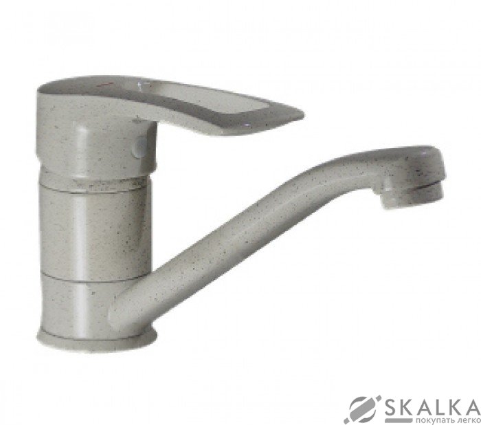 На фото Смеситель для кухни Haiba Hansberg 004-15 СМ MC (HB0187)