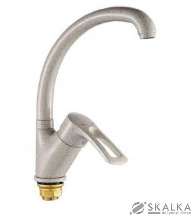 Смеситель для кухни Haiba Hansberg 777 на гайке MC (HB0218) На фото Смеситель для кухни Haiba Hansberg 777 на гайке MC (HB0218)