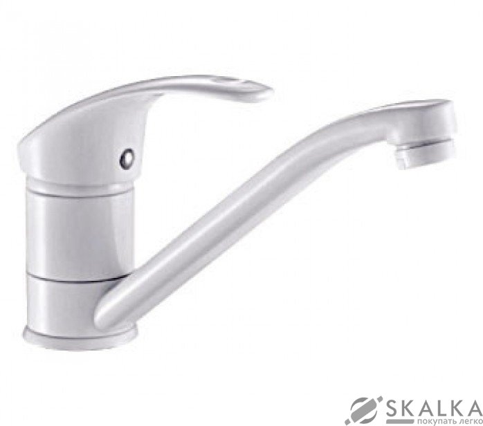 Смеситель для кухни Haiba Mars 004-15 СМ WHITE (HB0253) На фото Смеситель для кухни Haiba Mars 004-15 СМ WHITE (HB0253)