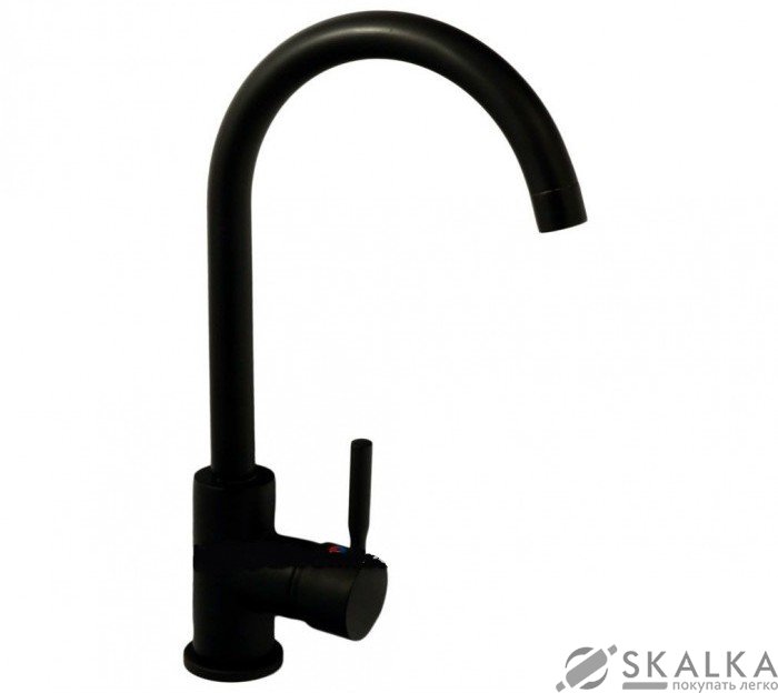 Смеситель для кухни Haiba Hans 011 BLACK (HB0161) На фото Смеситель для кухни Haiba Hans 011 BLACK (HB0161)