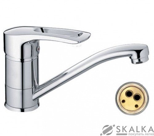 На фото Кухонный смеситель Cron Hansberg 004-15 СМ (CR0030)